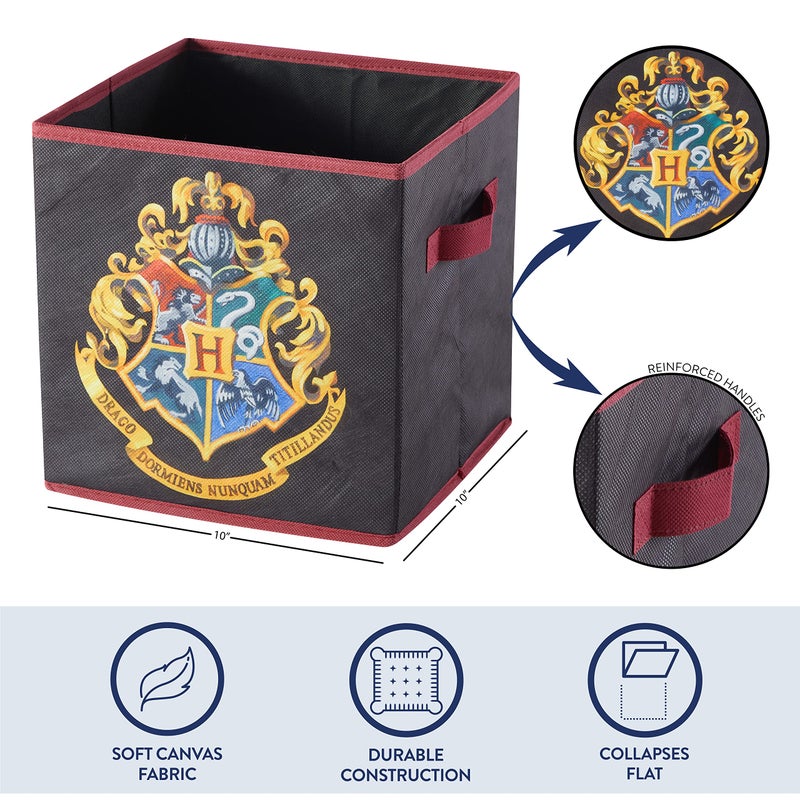 Idea Nuova Harry Potter Set of 2 Durable Storage Cubes with Handles - Image 3